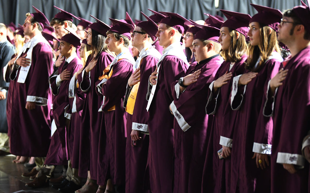 A&M Consolidated High School graduation